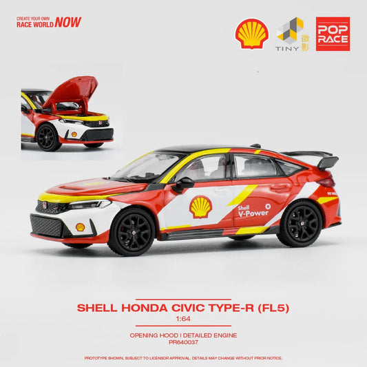 Pop Race - Honda Civic FL5 TYPE-R Shell - Scale 1/64 PR64-037