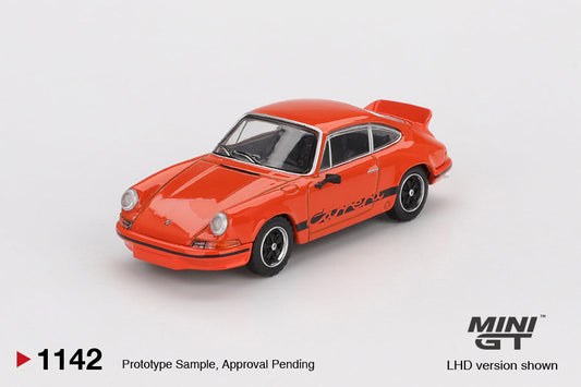 [PRE-ORDER] Mini GT - Porsche 911 Carrera RS 2.7 Tangerine 1973 - Scala 1-64 MGT01142-L