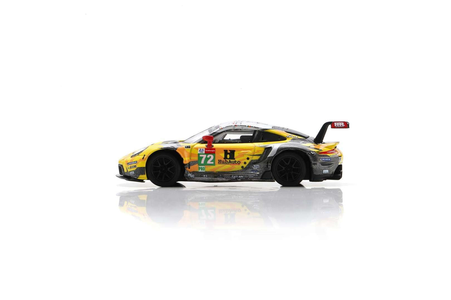 Spark Model - Porsche 911 RSR-19 No.72 Hub Auto Racing 1st Hyperpole LMGTE Pro class 24H Le Mans 2021 - Scale 1/64 Y270