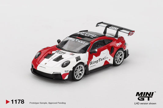 [PRE-ORDER] - Mini GT - PoRSche 911(992) GT3 RS Weissach RingTaxi 2025 - Scale 1-64 MGT01178-L