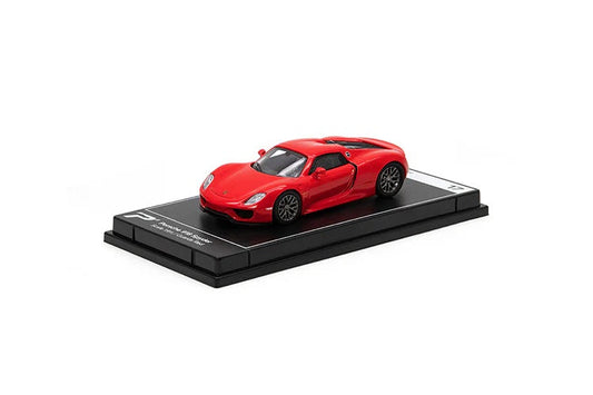 Porsche 918 Spyder Guards Red - PosterCaRS - Scale 1/64 H17