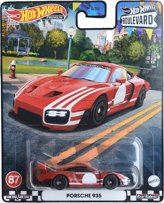 Hot Wheels Premium - Porsche 935 Red Boulevard Series - Scala 1/64