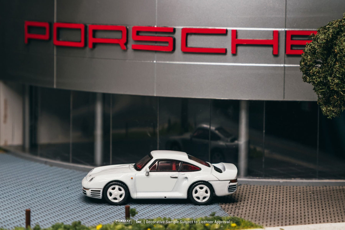[PRE-ORDER] Tarmac Works - Porsche 959 White 1989 (Tarmac Cards Combo Set) - GLOBAL64 - Scala 1/64 T64G-068-WH