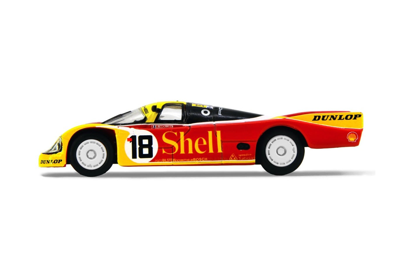 Spark Model - Porsche 962C Shell Le Mans 1988 #18 &amp; DUNLOP Supercup 1987 HJStuck #17 - Scale 1/64 YCOMBO64005