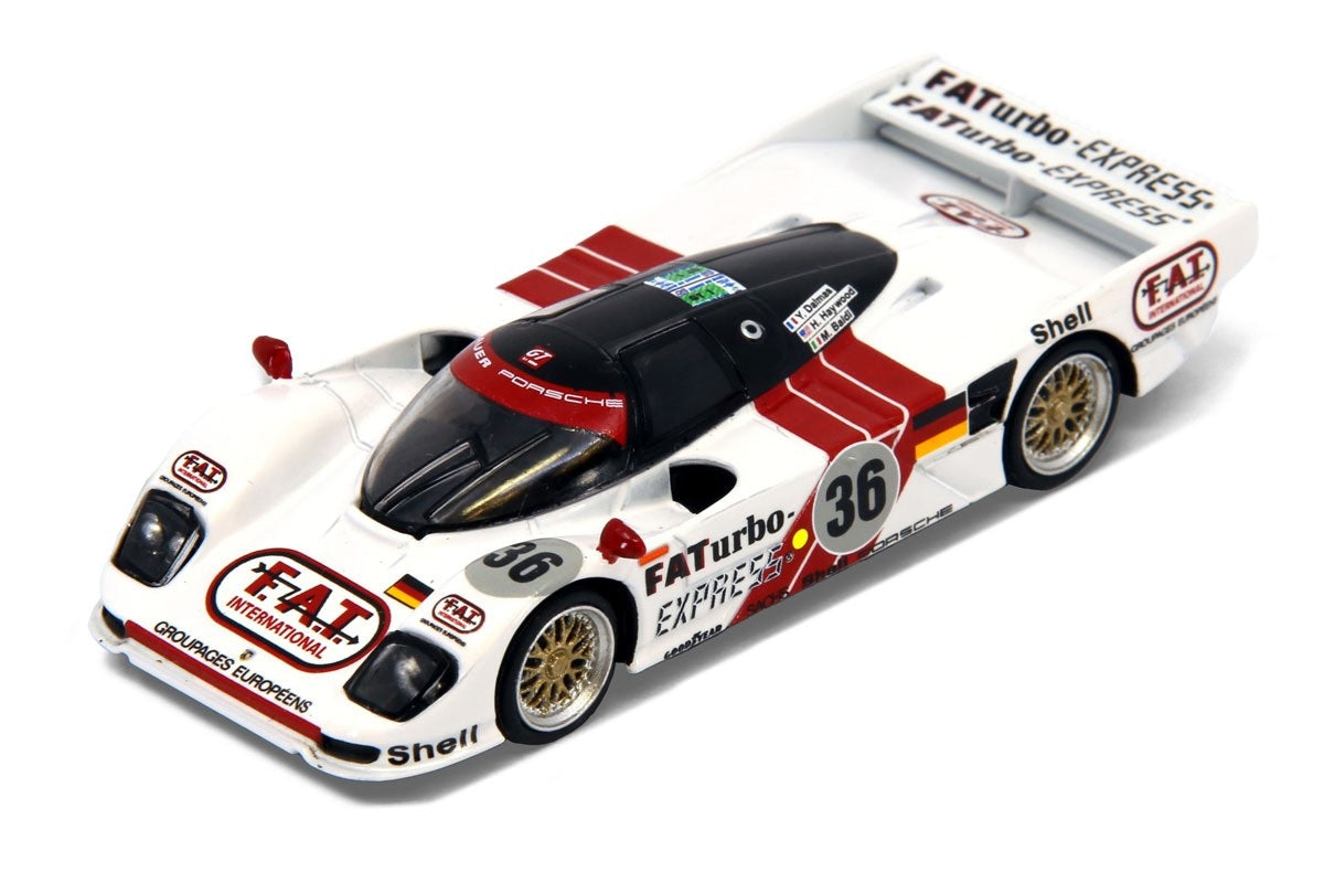 Spark Model - Porsche 962 LM Shell 24h Le Mans 1994 3rd #35 &amp; Winner #36 - Scale 1/64 YCOMBO64004