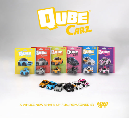 [PRE-ORDER] Mini GT - Set of 6 QUBE Carz Series Models