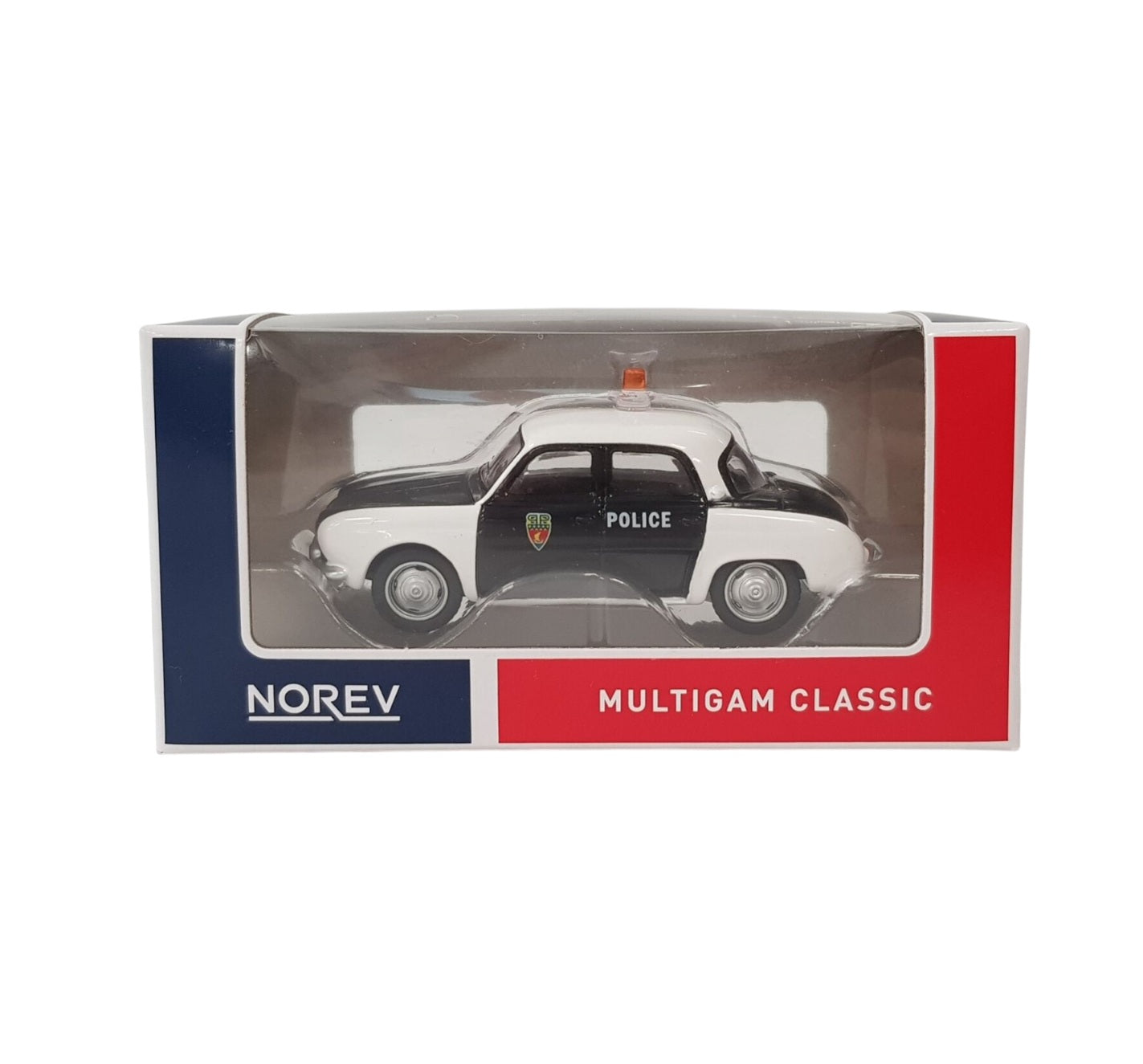 Norev - Renault Dauphine Police Multigam Classic - Scala 1/64 Circa