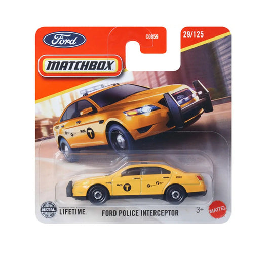Matchbox - Ford Police Interceptor #29 - Scale 1/64 Approx