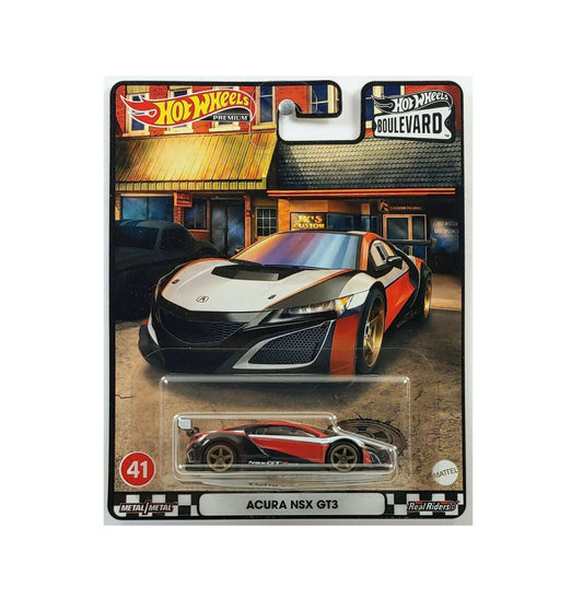 Hot Wheels Premium - Acura NSX GT3 #41 - Series Boulevard - Scale 1/64
