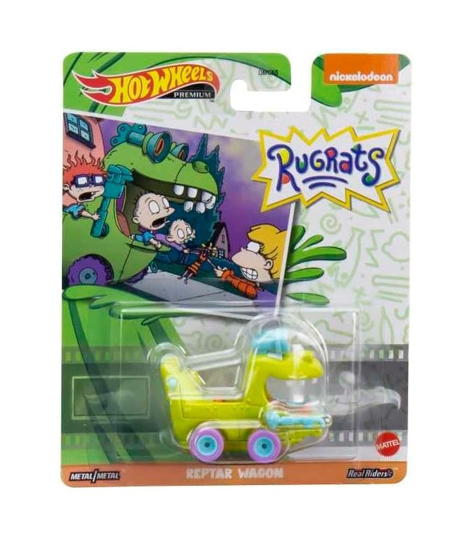 Hot Wheels Premium - Rugrats Reptar Wagon - Scale 1/64