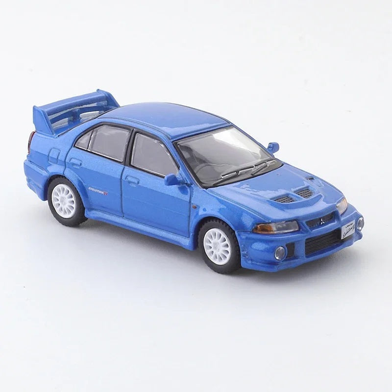JKM Mitsubishi Lancer EVO 6 Blue - Scale 1/64