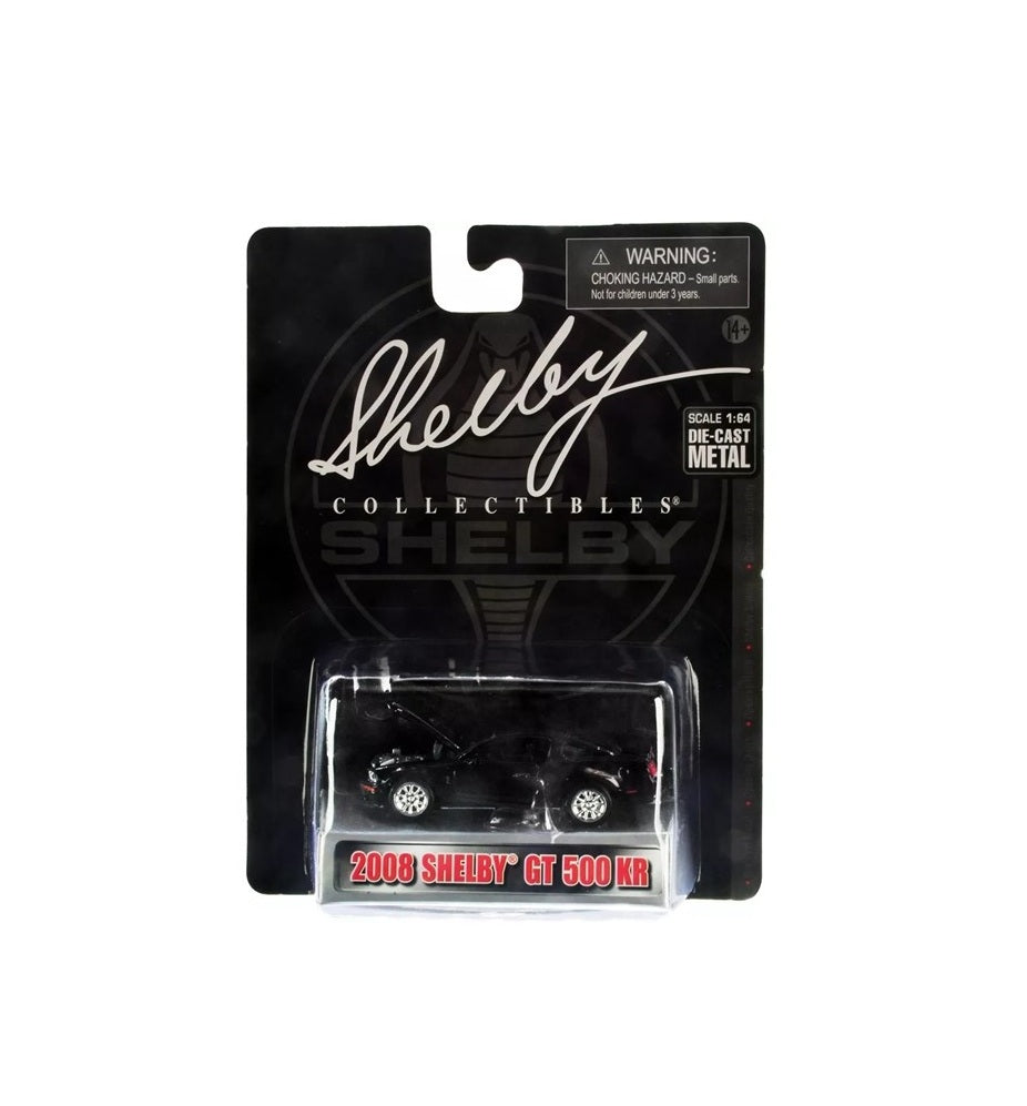Shelby Collectibles - 2008 Shelby GT 500 KR Black - Scala 1/64