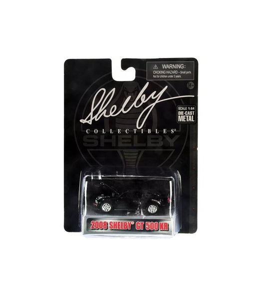 Shelby Collectibles - 2008 Shelby GT 500 KR Black - Scale 1/64