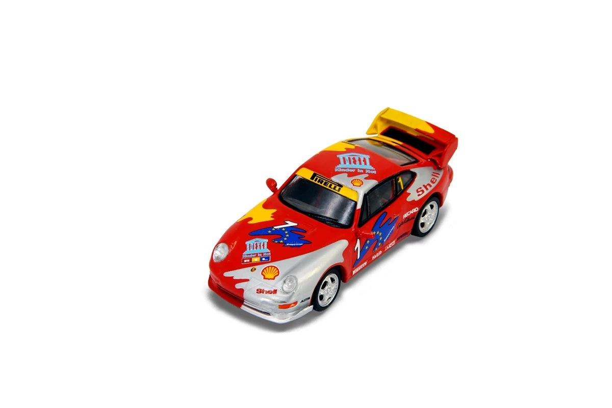Spark Model - Porsche 993 Carrera Cup 1993 Shell Combo with rear spoiler - Scale 1/64 YCOMBO64006