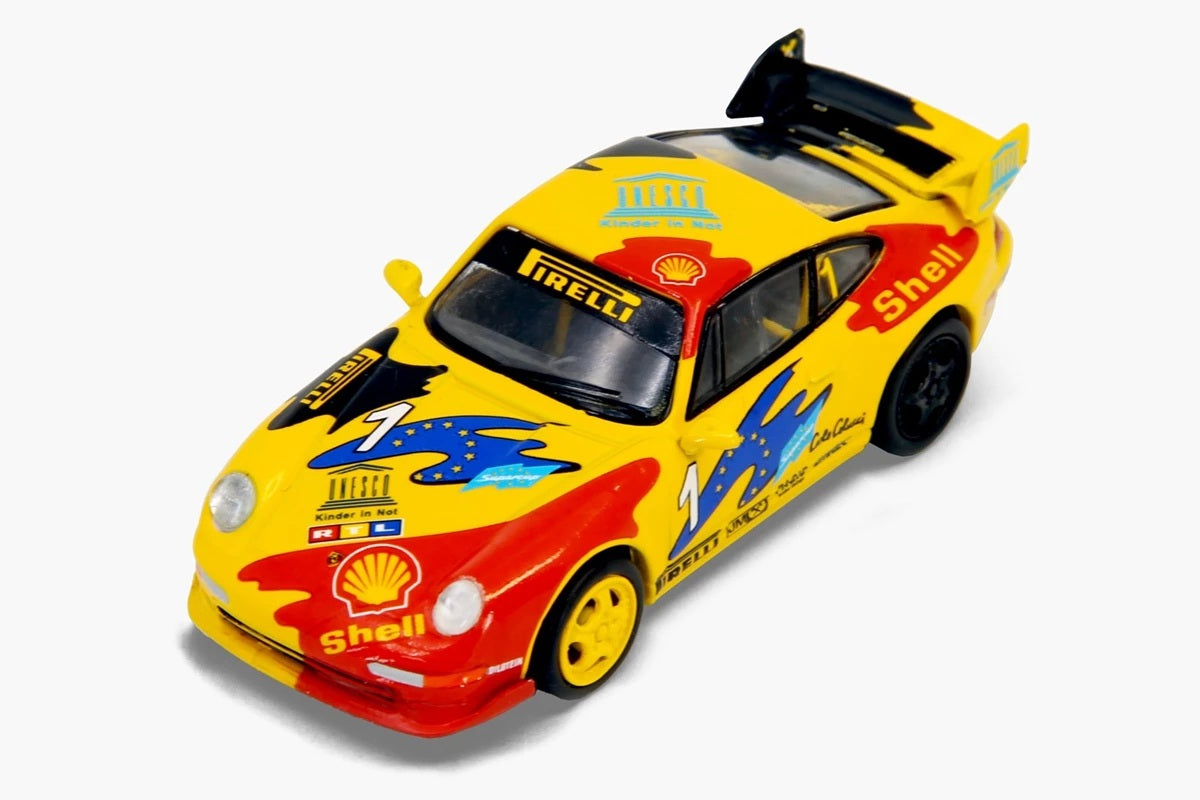 Spark Model - Porsche 993 Carrera Cup 1993 Shell Combo with rear spoiler - Scale 1/64 YCOMBO64006