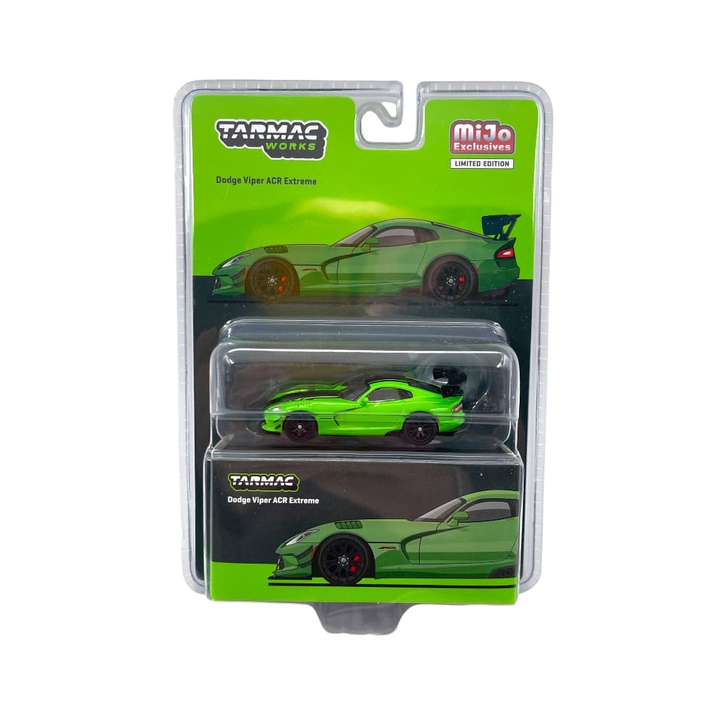 Tarmac Works - Dodge Viper ACR Extreme Green - MiJo Exclusives - GLOBAL64 - Scale 1/64 T64G-TL028-GR