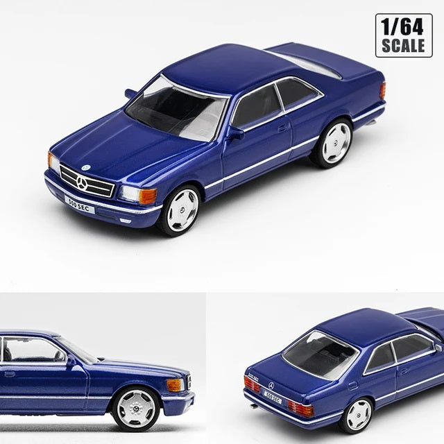 DCT Mercedes - Benz 500 SEC Metallic Blue - Scala 1/64