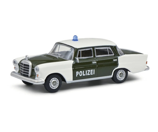 Schuco - Mercedes-Benz 200 (W110) Polizei - Scala 1/64 452027800