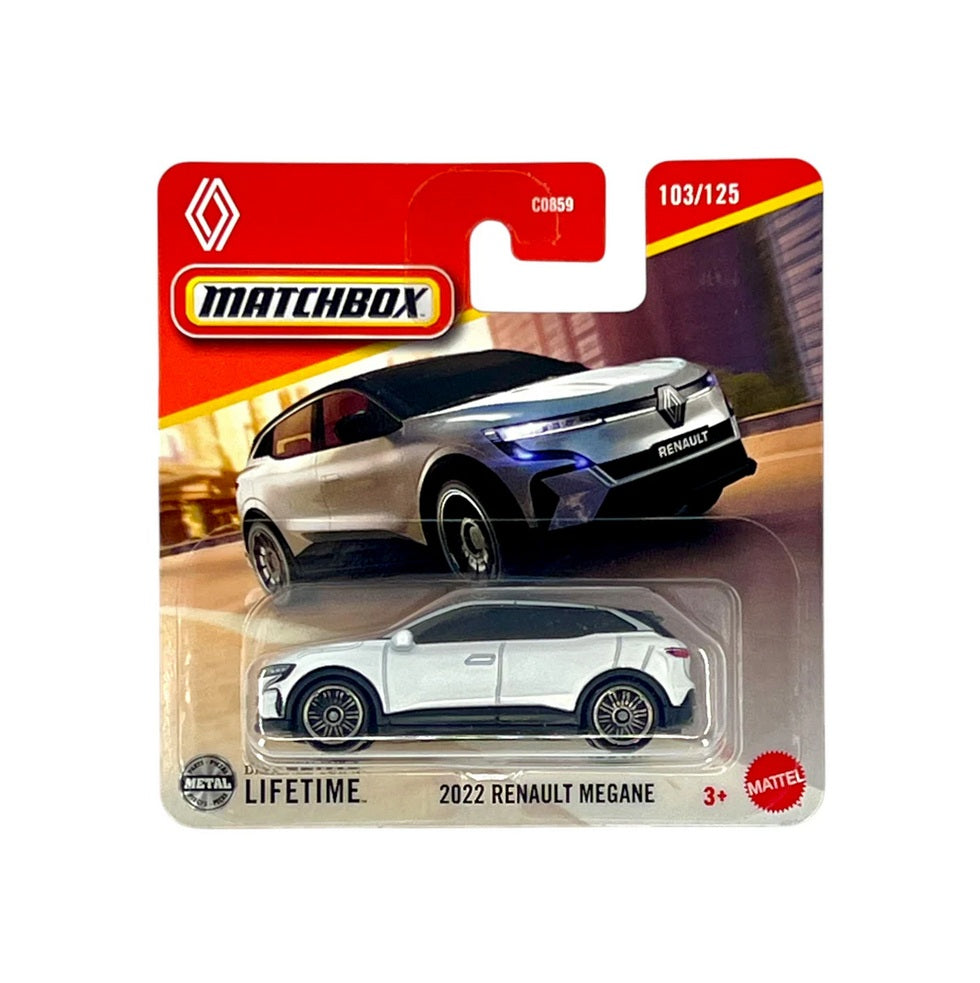Matchbox - 2022 Renault Megane #103 - Scale 1/64 Approx. JBR45