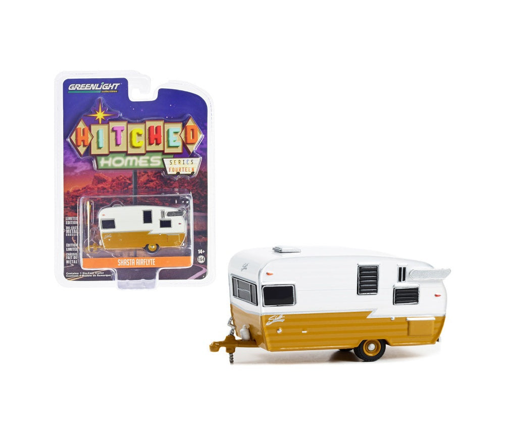 Greenlight Collectibles - Shasta Airflyte Travel Trailer Hitched Homes Series - Scala 1/64