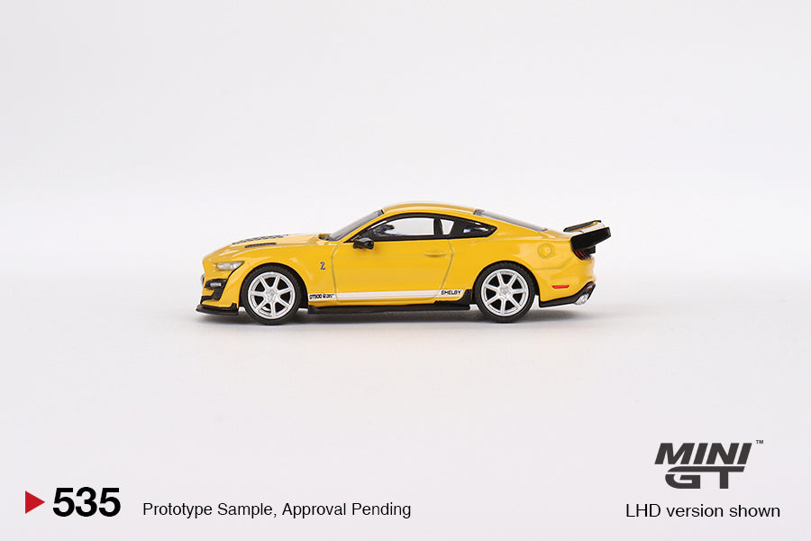 Mini GT - Shelby GT500 Dragon Snake Concept Yellow - Scale 1/64 MGT00535-L