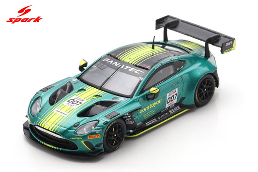 Spark Model - Aston Martin Vantage AMR GT3 EVO #007 Comtoyou Racing Winner 24H Spa 2024 - Scala 1/64 64SPA2024