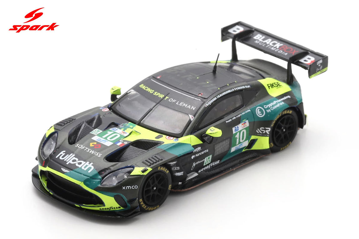 Spark Model - Aston Martin Vantage AMR LMGT3 #10 RACING SPIRIT OF LEMAN 24H Le Mans 2025 - Échelle 1/64 64S071