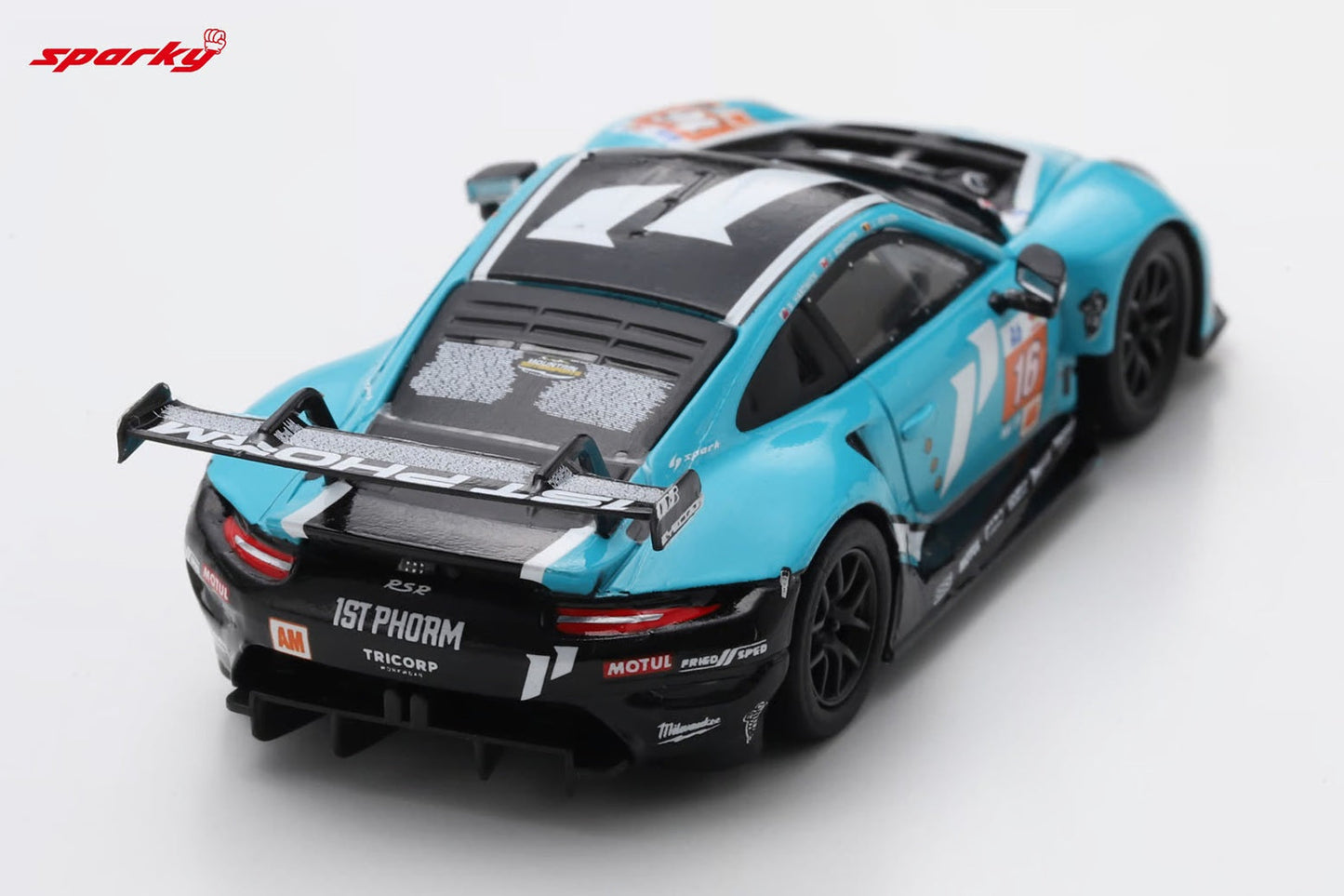 Spark Model - Porsche 911 RSR - 19 #16 Proton Competition Le Mans 24H 2023 - Scala 1/64 Y306
