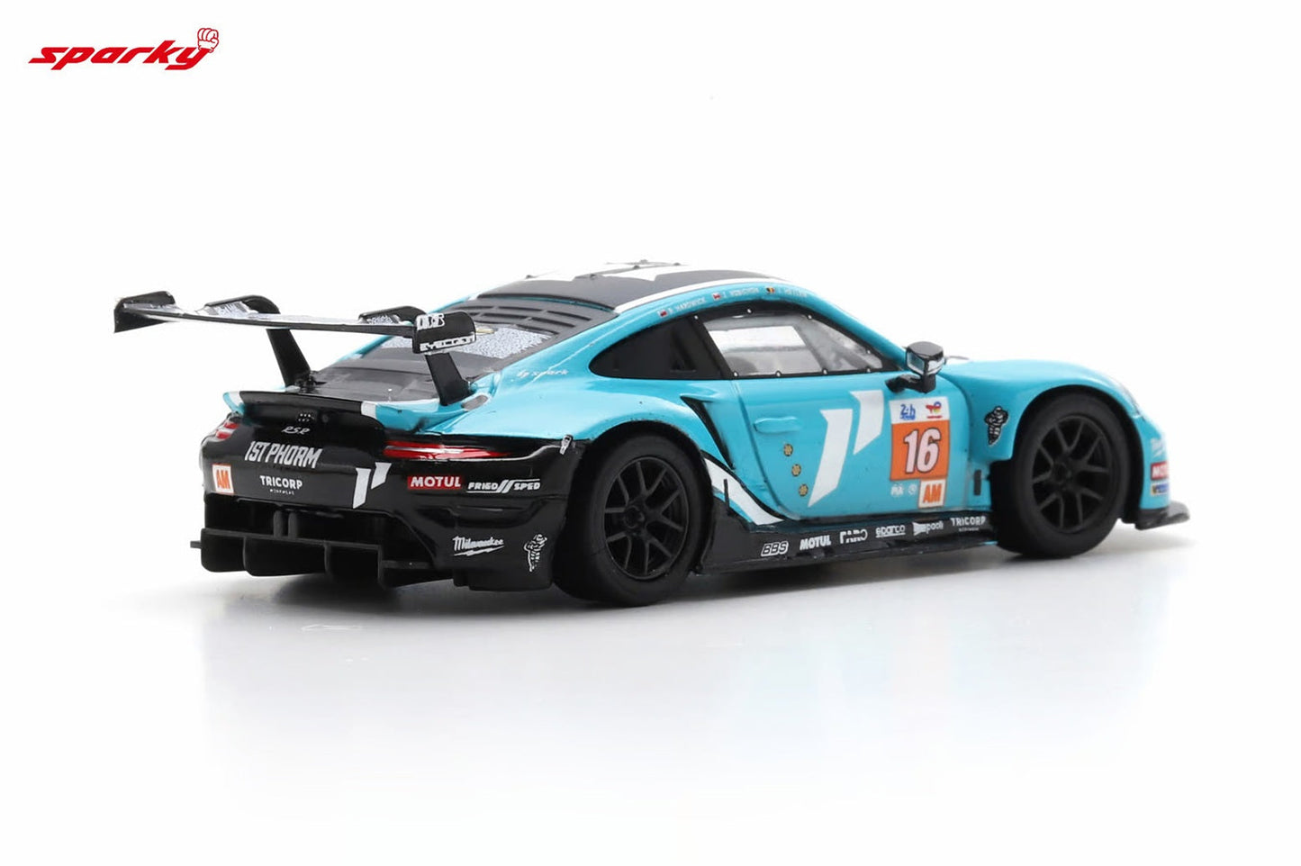 Spark Model - Porsche 911 RSR - 19 #16 Proton Competition Le Mans 24H 2023 - Scala 1/64 Y306