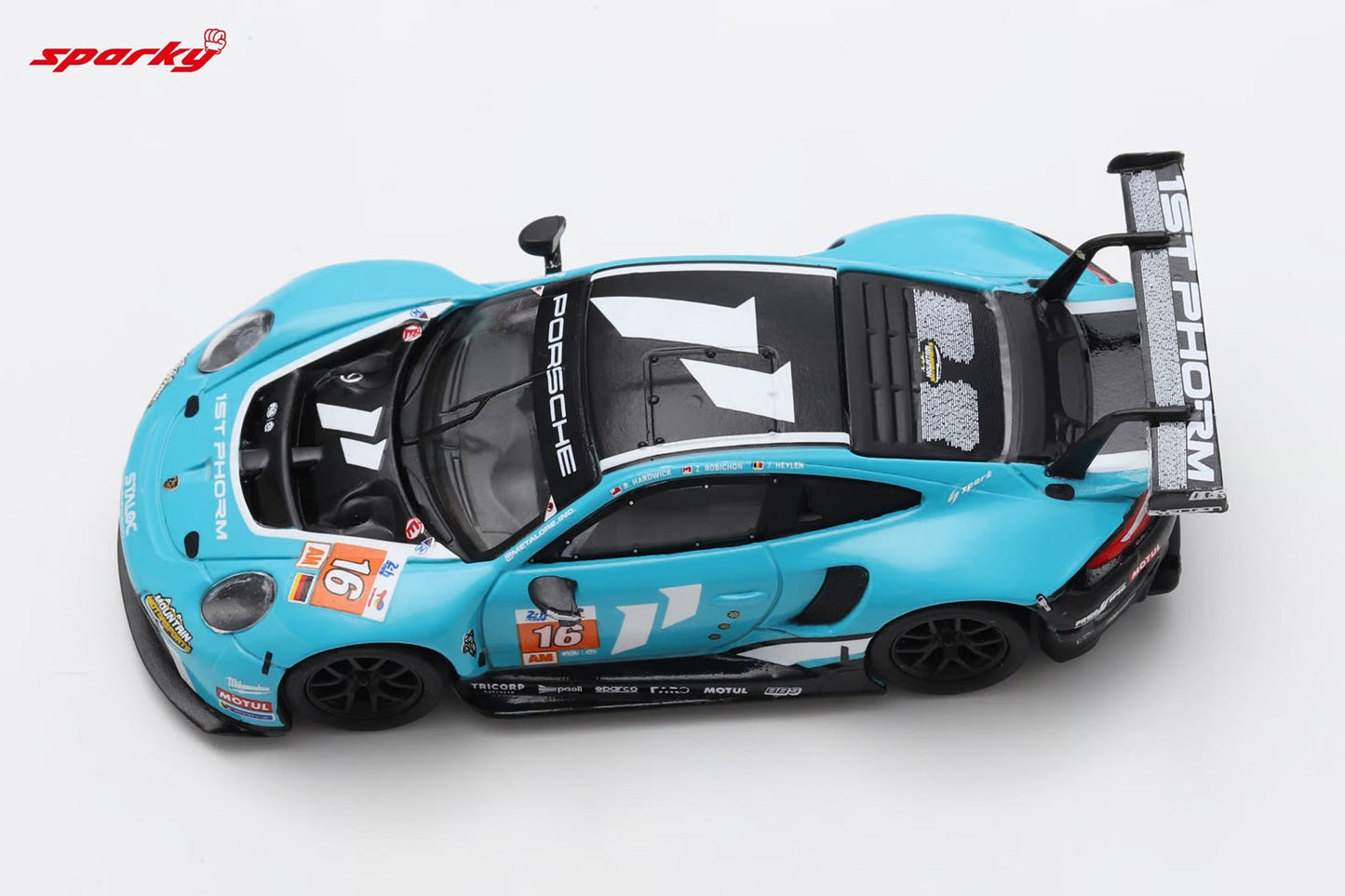 Spark Model - Porsche 911 RSR - 19 #16 Proton Competition Le Mans 24H 2023 - Scala 1/64 Y306