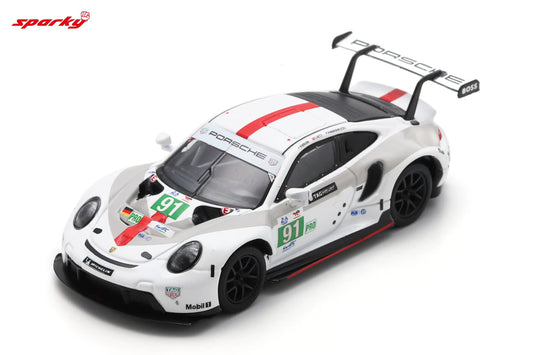 Spark Model - Porsche 911 RSR-19 #91 Porsche GT Team Winner LMGTE Pro class 24H Le Mans 2022 - Scala 1/64 Y273