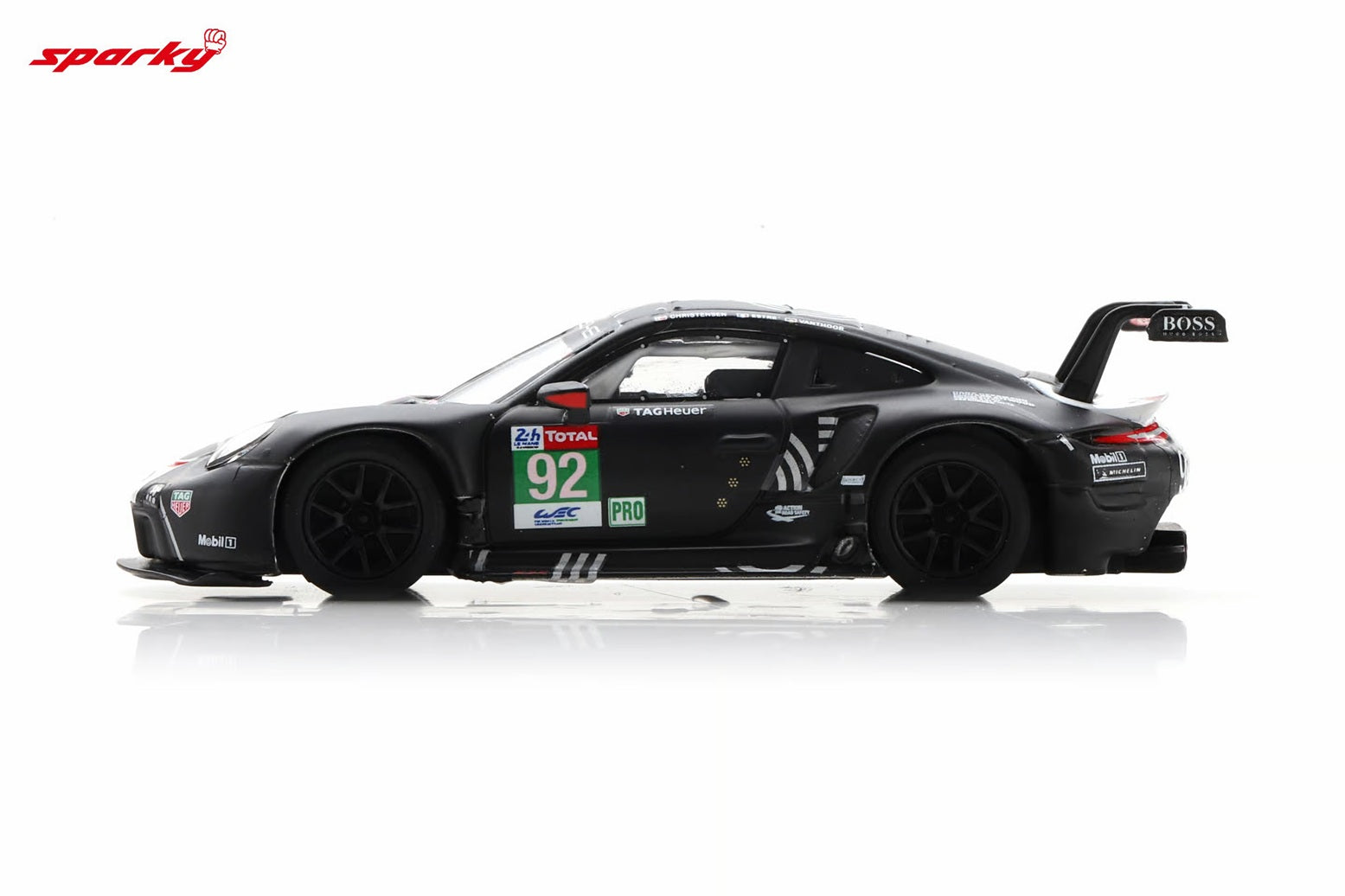 Spark Model - Porsche 911 RSR - 19 #92 Porsche GT Team 24H Le Mans