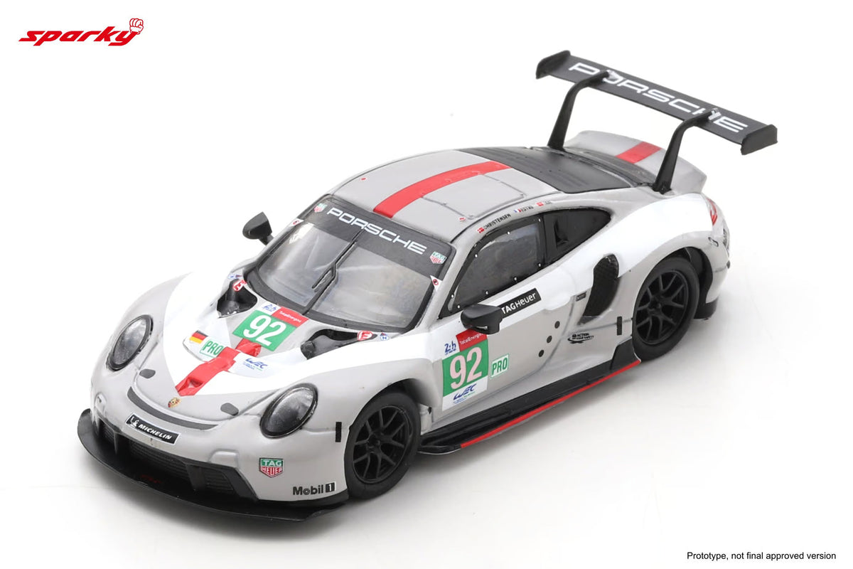 Spark Model - Porsche 911 RSR-19 #92 Porsche GT Team 3rd LMGTE Pro class 24H Le Mans 2021 - Scala 1/64 Y272