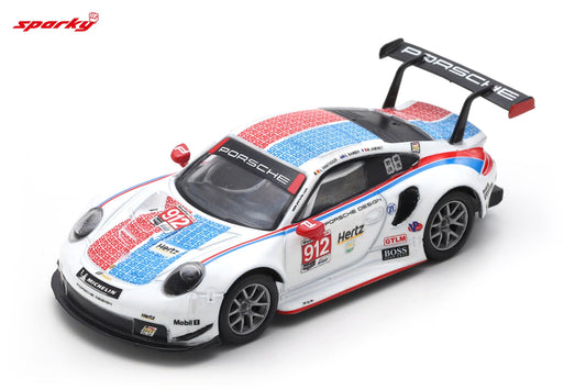 Spark Model - Porsche 911 RSR #912 Porsche GT - 24H DAYTONA 2019 - Scala 1/64 Y136