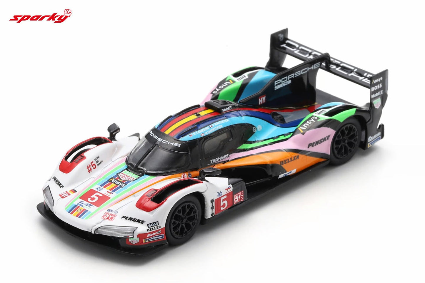 Spark Model - Porsche 963 #5 24h LeMans 2023 Porsche Penske Motorsport - 1/64 Scale Y300