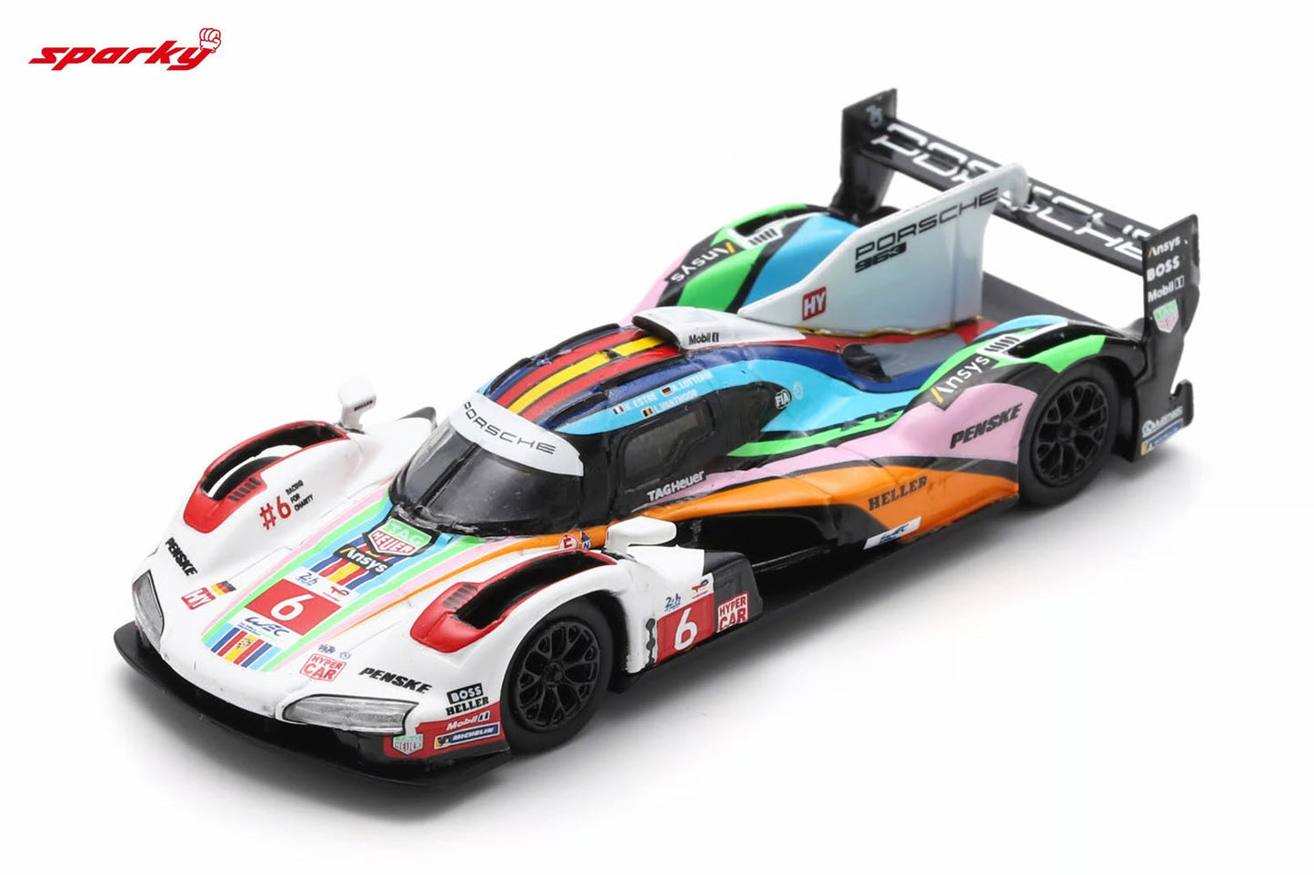 Spark Model - Porsche 963 #6 24h LeMans 2023 Porsche Penske Motorsport - 1/64 Scale Y301