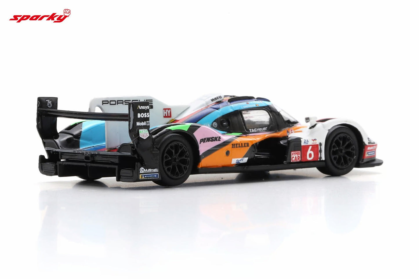 Spark Model - Porsche 963 #6 24h LeMans 2023 Porsche Penske Motorsport - 1/64 Scale Y301
