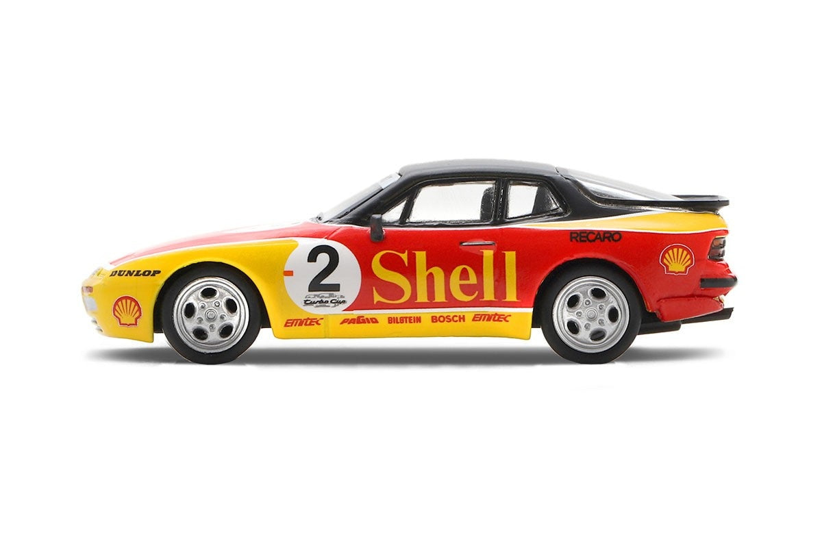 Porsche 944 Shell Turbo Cup #2 (Flat headlights) - Spark Model - Scale 1/64 YO64003