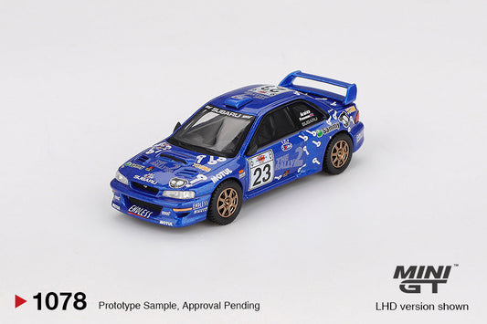 [PRE-ORDER] Mini GT - Subaru Impreza WRC99 #23 2000 Acropolis Rally - Scale 1/64 MGT01078-L