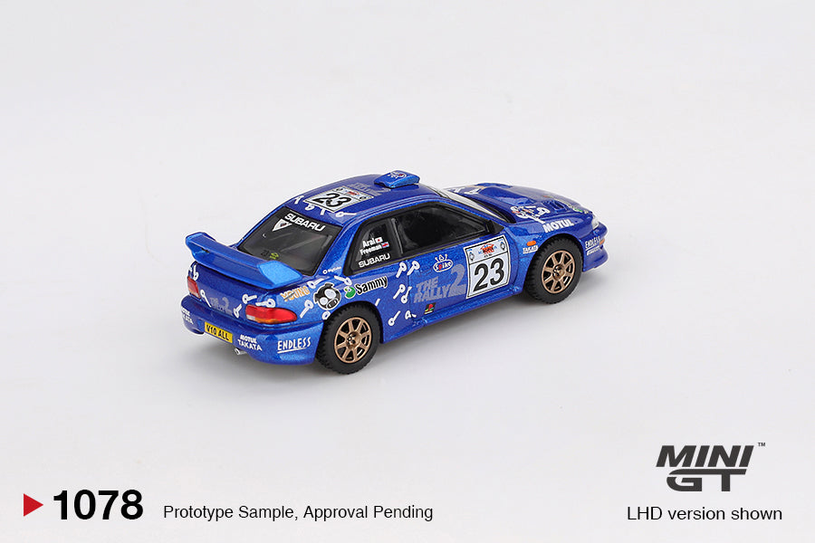 Mini GT - Subaru Impreza WRC99 #23 2000 Acropolis Rally - Scale 1