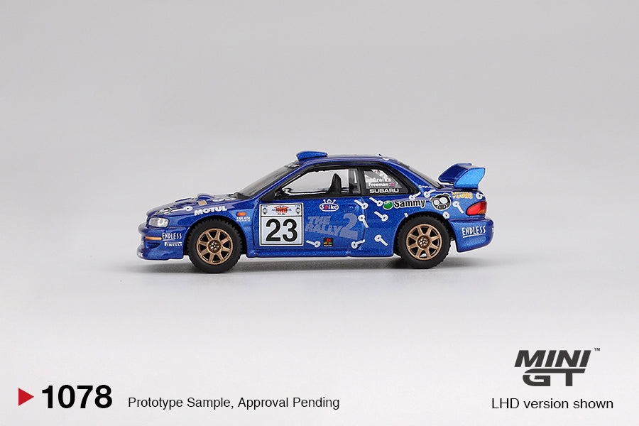 Mini GT - Subaru Impreza WRC99 #23 2000 Acropolis Rally - Scale 1