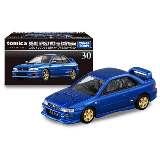 Takara Tomy Tomica Premium - Subaru Impreza WRX Type R STi Version - Scale 1/64 Approximately