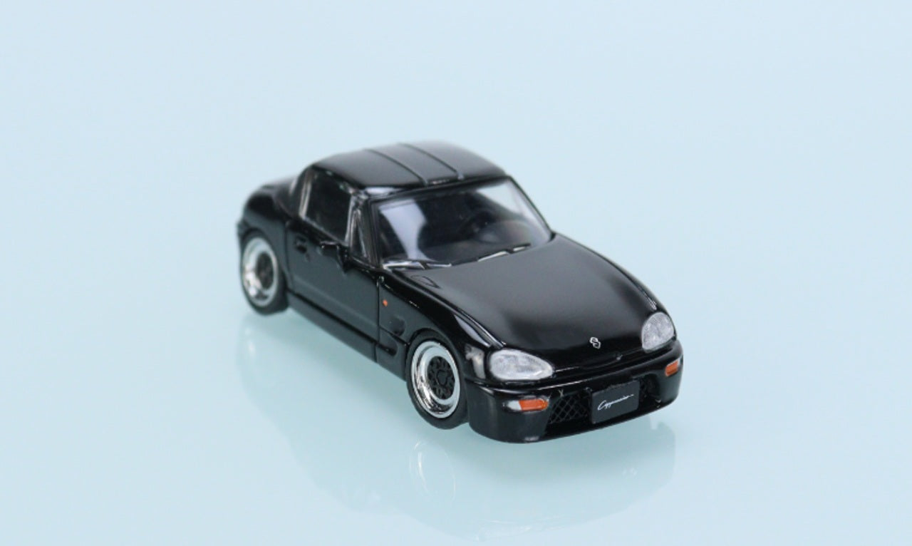 BM Creations - Suzuki Cappuccino Black LHD - Scale 1/64 64B0093