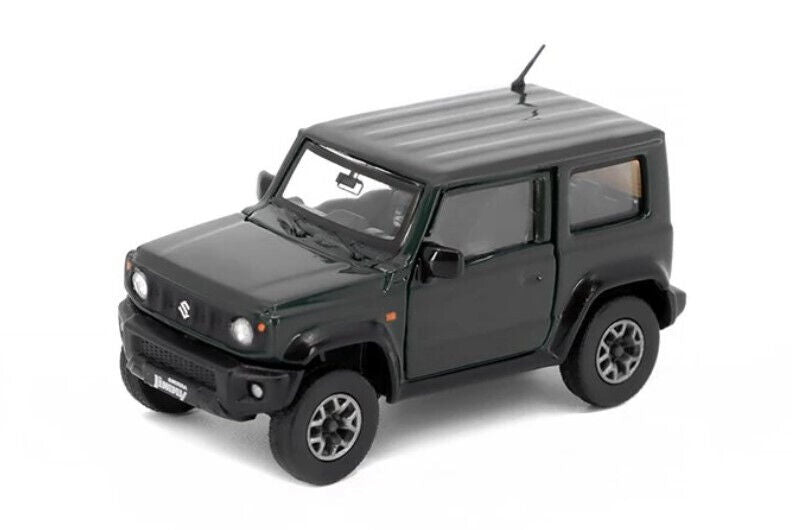 BM Creations - Suzuki Jimny JB74 Bluish Black Pearl LHD - Scale 1/64 64B001