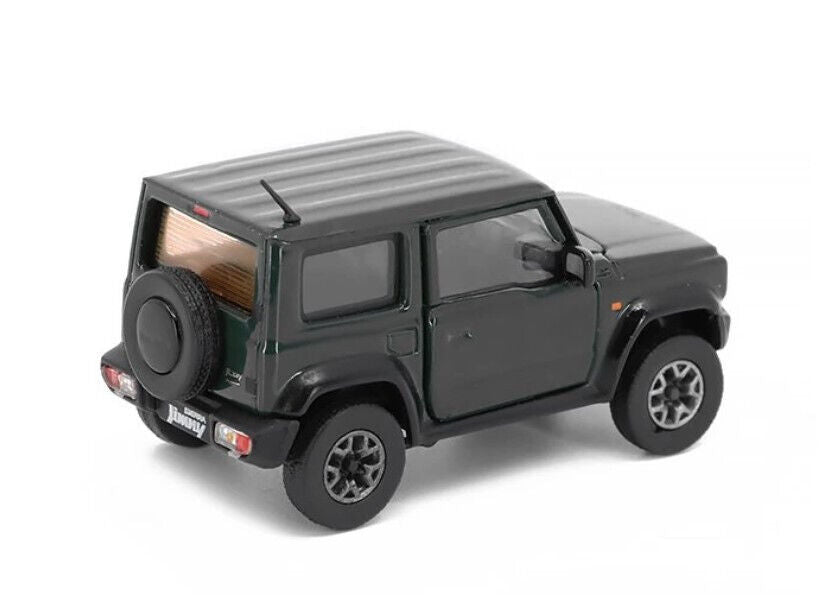 BM Creations - Suzuki Jimny JB74 Bluish Black Pearl LHD - Scale 1/64 64B001