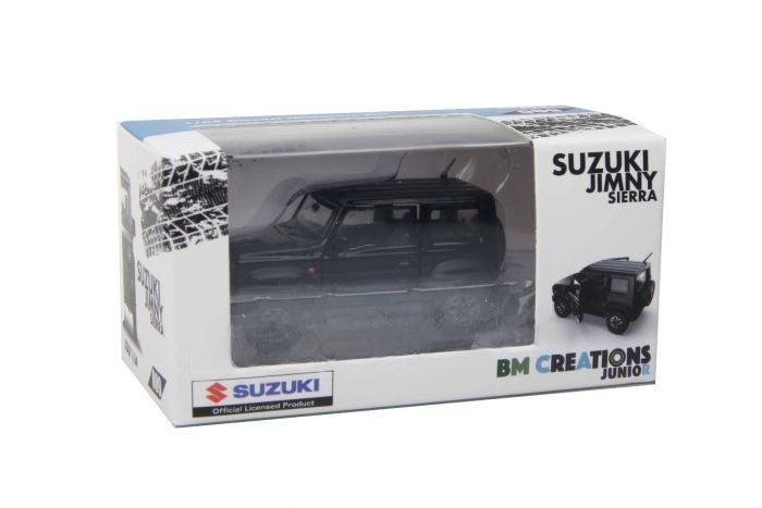 BM Creations - Suzuki Jimny JB74 Bluish Black Pearl LHD - Scale 1/64 64B001
