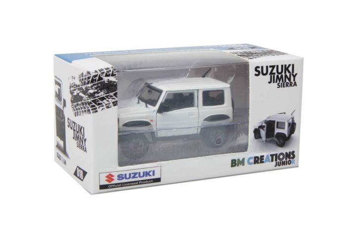 BM Creations - Suzuki Jimny JB74 White LHD - Scale 1/64 64B0018