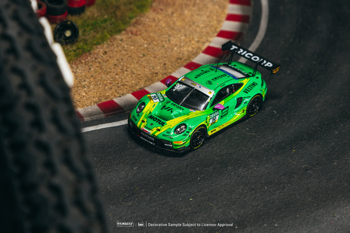 [PRE-ORDER] Tarmac Works - Porsche 911 ( 992 ) GT3 R Ayhancan Güven DTM Champion 2025 - HOBBY64 - 1/64 Scale T64-084-25DTM90