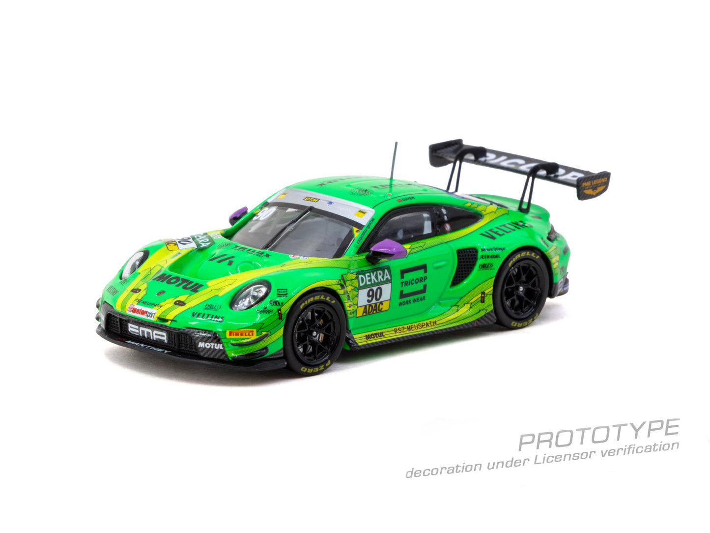 [PRE-ORDER] Tarmac Works - Porsche 911 ( 992 ) GT3 R Ayhancan Güven DTM Champion 2025 - HOBBY64 - 1/64 Scale T64-084-25DTM90