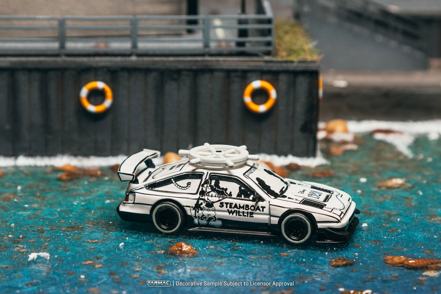[PRÉCOMMANDE] Tarmac Works - Toyota Sprinter Trueno AE86 Widebody par Jon Sibal Mickey & Friends Steamboat Willie - GLOBAL64 - Échelle 1/64 T64G-060-STEAM